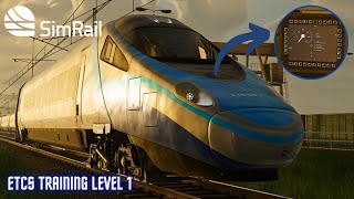 Simrail  New Update  ETCS Training Level 1 [upl. by Aleakim]