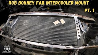 Square Body Cummins Swap Intercooler Install Pt1 [upl. by Sigrid]