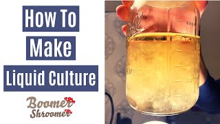 How to Make Liquid Culture  Liquid Culture Lids  Take a Live Culture  Inoculate a Spawn Bag [upl. by Riamo]