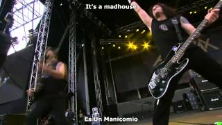 Anthrax  Madhouse Live Big Four Sub Español amp English [upl. by Peters713]