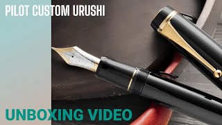 PILOT CUSTOM URUSHI FOUNTAIN PEN  UNBOXING VIDEO  PENS GALAXY BD  PILOT PEN BANGLADESH [upl. by Caundra]