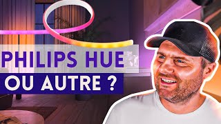 Comment installer un ruban led Philips Hue VS un ruban led classique [upl. by Amara]