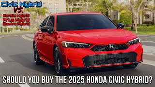 2025 Honda Civic Sport Touring Hybrid Review [upl. by Ylehsa]