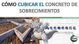 🚧CUBICAR CONCRETO PARA SOBRECIMIENTOS Planilla versión 20🌐📈 [upl. by Kcirdez384]