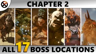 BLACK MYTH WUKONG All Boss Locations CHAPTER 2 All Hidden Optional Secret Bosses [upl. by Gaspard]