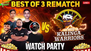 WATCH PARTY  DELHI SE HAI BC VS KALINGA WARRIORS  REMATCH  ff tournament freefirelive [upl. by Wershba28]