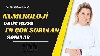 Numeroloji Eğitimimizin İçeriği  En Çok Sorulan Soruları Cevapladık  Harika Gülnur Varol [upl. by Aramo]