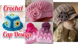 Crochet CapCrochet Cap For Girls Easy Crochet Cap for Beginnersquot [upl. by Ahtnahc]