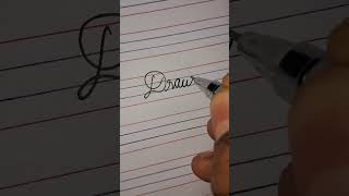 basics english cursive writingenglish cursive writingbeautiful handwriting handwriting writing [upl. by Amaris]