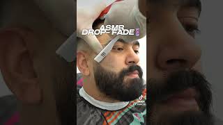 DROP FADE ASMR 🔥 barber gentsbarbershop hairstyle barbershopmens hair barbershop gentssalon [upl. by Odlaner]