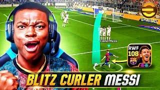 THIS IS WHY 108 BLITZ CURL MAGICAL MESSI IS THE BEST IN eFOOTBALL🔥 PLAYER REVIEW 🔥 [upl. by Eseuqcaj351]