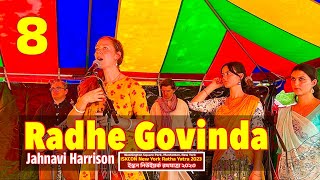 Radhe Govinda॥Jahnavi Harrison ॥ ISKCON New York Ratha Yatra 2023 ইস্কন নিউইয়র্ক রথযাত্রা ২০২৩ 8 [upl. by Cheyney69]