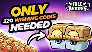 Idle Heroes  ONLY 320 Wishing Coins for BIG Rewards at Halloween [upl. by Ailuy]