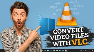 How to Convert Video Files in VLC Media Player [upl. by Nawak]