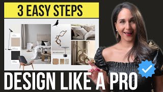 INTERIOR DESIGN 101 😱 EASY STEPS TO DESIGN SPACES LIKE A PRO [upl. by Sabba]