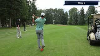 Canmore Golf Club Course Playthrough in AB Canada [upl. by Aeiram]