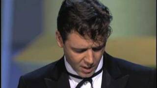 Russell Crowe winning Best Actor [upl. by Yrekaz]