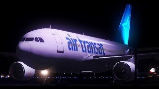 Airbus A310 suffers critical failure at 35000 feet  Air Transat Flight 961 [upl. by Anafetse]