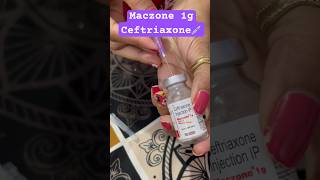 Best antibiotic injection  Ceftriaxone  1gram  gram ve bacteria [upl. by Nazler611]