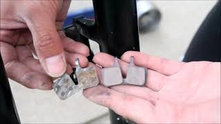 Sur Ron Magura MT5 Front Brake Pad Replacement [upl. by Merl29]