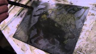 how to etch and aquatint [upl. by Meeharbi]