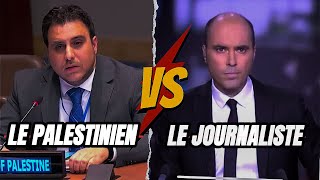 Quand lobservateur Palestinien à lonu fait trembler un journaliste de FR24 fy fyp palestine [upl. by Eeladnerb]