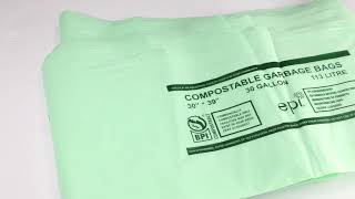 Compostable Garbage Bag  Trash Liner  BIGSKU Canada [upl. by Archambault]