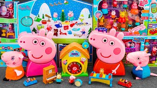 Peppa Pig Toys Unboxing Asmr  90 Minutes Asmr Unboxing With Peppa Pig ReVew The Zoo Playset [upl. by Filler]