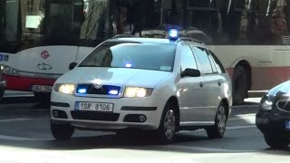 Praha Služba Kriminální Policie a Vyšetřování SKPV Policie ČR Skoda Fabia42014 [upl. by Dacey]