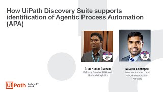 How UiPath Discovery Suite supports identification of Agentic Process Automation APA [upl. by Igal]