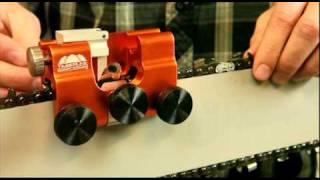 How to use Timberline Chainsaw Sharpener [upl. by Eissed434]