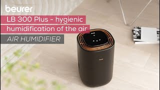 Air humidifier for hygienically humidified rooms up to 45 m²  Beurer LB 300 Plus [upl. by Aikal654]