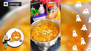 spiciest Korean Ramen  spicy Maggi reciperamenreview mostlytasty [upl. by Scharf]