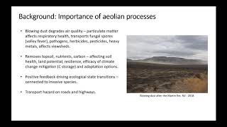 Using monitoring data for wind erosion assessments [upl. by Ednew747]