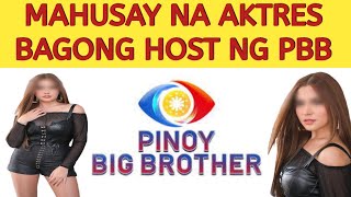 CONGRATS MAHUSAY NA AKTRES BAGONG HOST NG PINOY BIG BROTHER [upl. by Zephan]