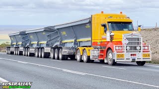 Aussie Truck Spotting Episode 319 Dutton East South Australia 5356 [upl. by Alliuqal870]