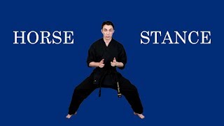 Horse Stance  Martial Arts Stance Overview Tutorial [upl. by Brion801]