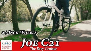 Tern Joe C21 The Easy Cruiser  Folding Bike Calgary  Alberta  Edmonton  Montague [upl. by Enairb]