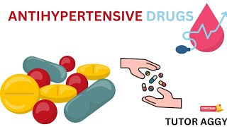 ANTIHYPERTENSIVE DRUGS hypertension hypertensiontreatment antihypertensive nursingtutor [upl. by Nomolos]