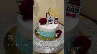 cake daddy husband cakedecorating birthdaycake mh20 aurangabad chocolatedessert flowers [upl. by Khan]