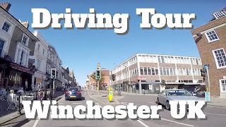 Driving tour of Winchester UK [upl. by Aztilay]