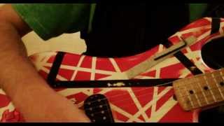 The Eddie Van Halen Cello trick on guitar 1979 evh evhgear [upl. by Verina]