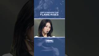 2023 LE SSERAFIM TOUR ‘FLAME RISES’ IN SEOUL Highlight HUHYUNJIN [upl. by Epilef]