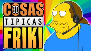 30 COSAS TÍPICAS DE FRIKIS [upl. by Esinaej71]