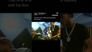 That time when Lil Baby shocked 😯 Dababy with his flow hiphopdaily lilbaby [upl. by Philander]