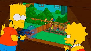 Bart y Lisa los pequeños espias Los simpsons capitulos completos en español latino [upl. by Aham]