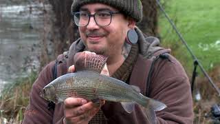 Ledgering on the River Test with Matt and Gareth [upl. by Ogaitnas]