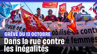 Grève du 13 octobre  Dans la rue contre les inégalités [upl. by Lindi]