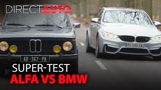 Supertest  ALFA vs BMW le duel de la passion [upl. by Christianson511]