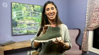 Vionic Water Resistant Side Zip Suede Ankle Boots  Brionie on QVC [upl. by Alecia]